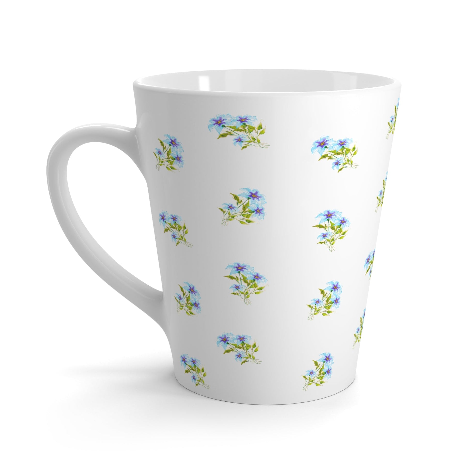 350 mL / 12oz Fine Art Watercolor Latte Mug, CALM-1375