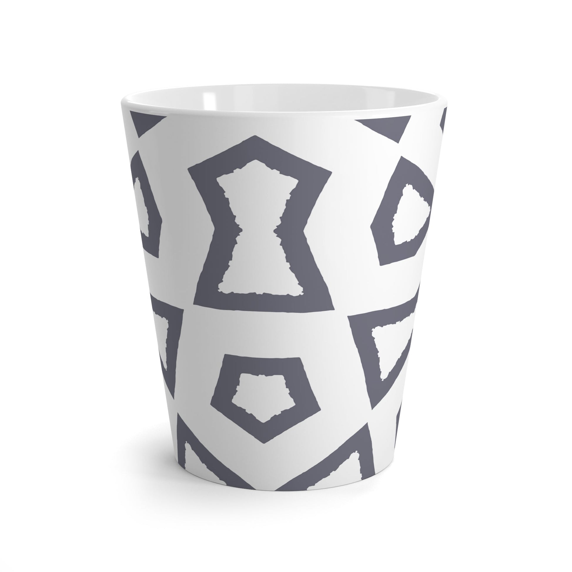 350 mL / 12oz Graphic Art Latte Mug | CALM-1212-367-392