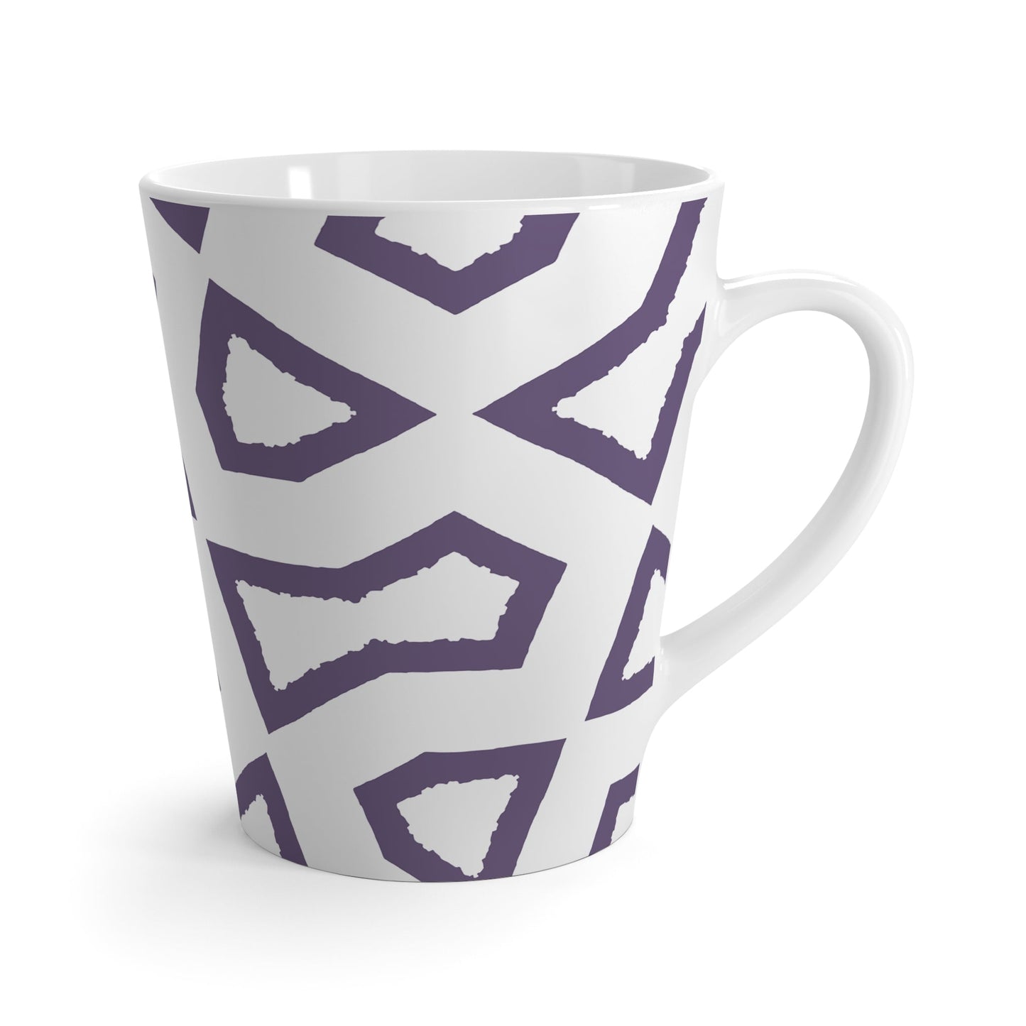 350 mL / 12oz Graphic Art Latte Mug | CALM-1143-167-392