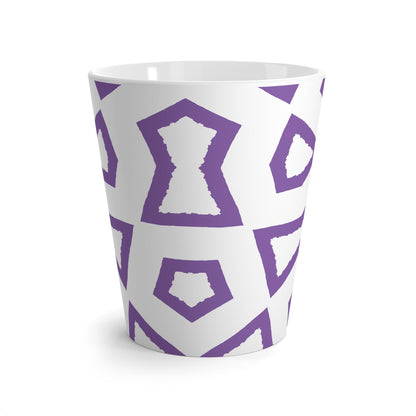 350 mL / 12oz Graphic Art Latte Mug | CALM-1061-100-392