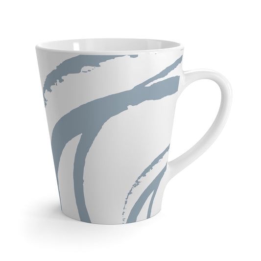 350 mL / 12oz Graphic Art Latte Mug | CALM-1141-500-112