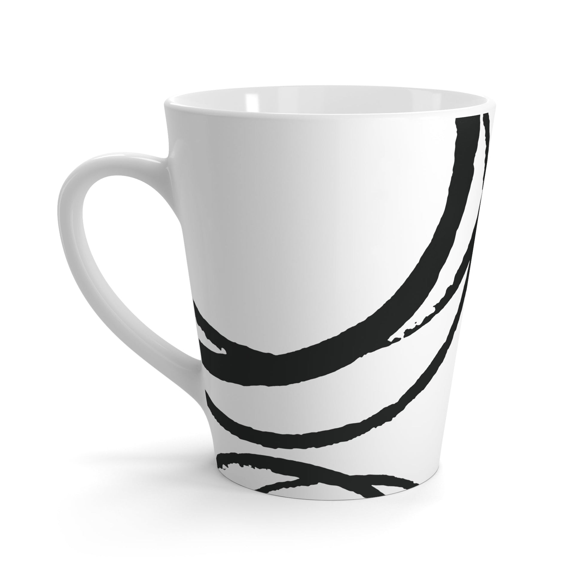 350 mL / 12oz Graphic Art Latte Mug | CALM-1010-112