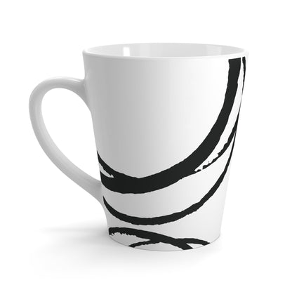 350 mL / 12oz Graphic Art Latte Mug | CALM-1010-112