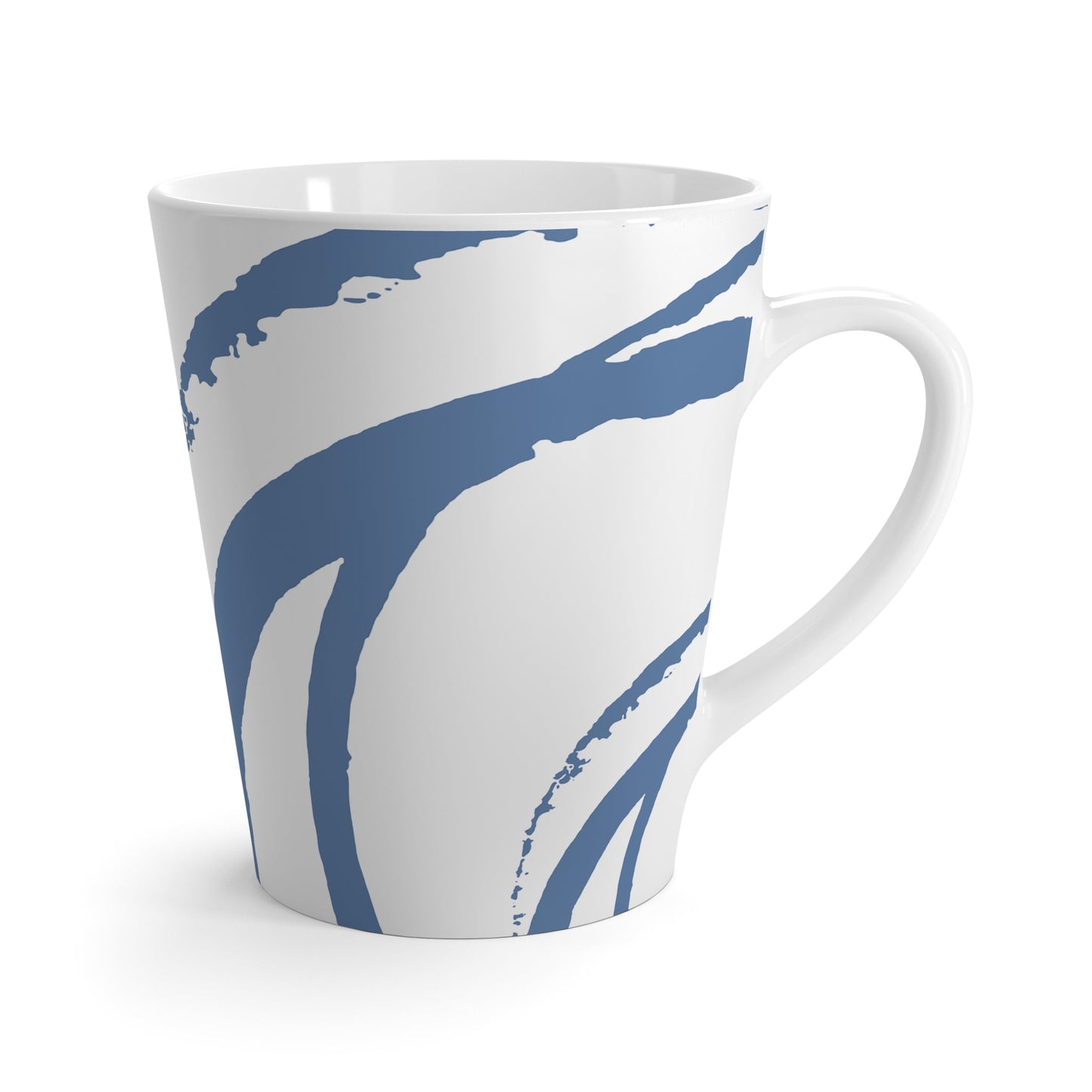 350 mL / 12oz Graphic Art Latte Mug | CALM-1231-100-112
