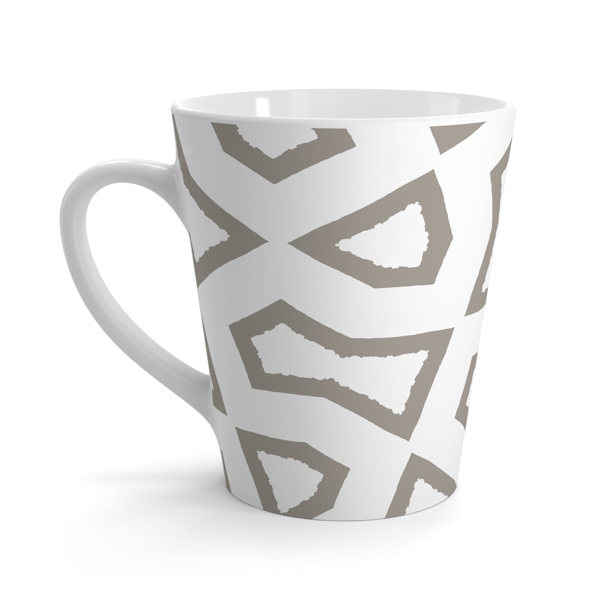 350 mL / 12oz Graphic Art Latte Mug | CALM-1242-200-392