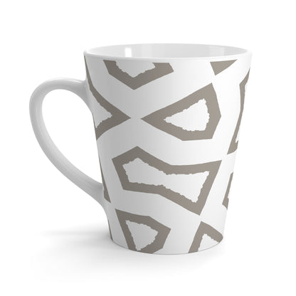 350 mL / 12oz Graphic Art Latte Mug | CALM-1242-200-392