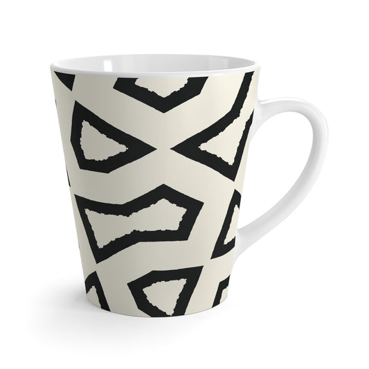 350 mL / 12oz Graphic Art Latte Mug | CALM-1013-392