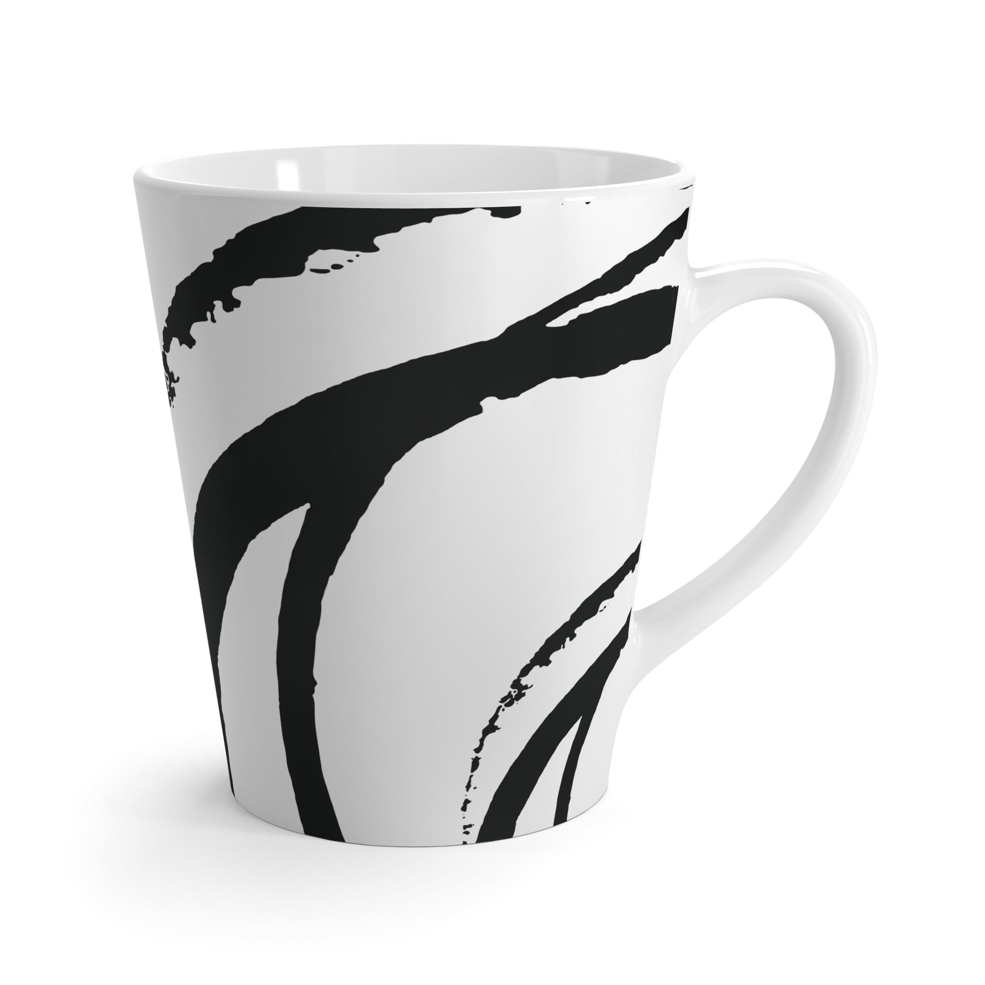 350 mL / 12oz Graphic Art Latte Mug | CALM-1010-112