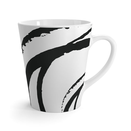 350 mL / 12oz Graphic Art Latte Mug | CALM-1010-112