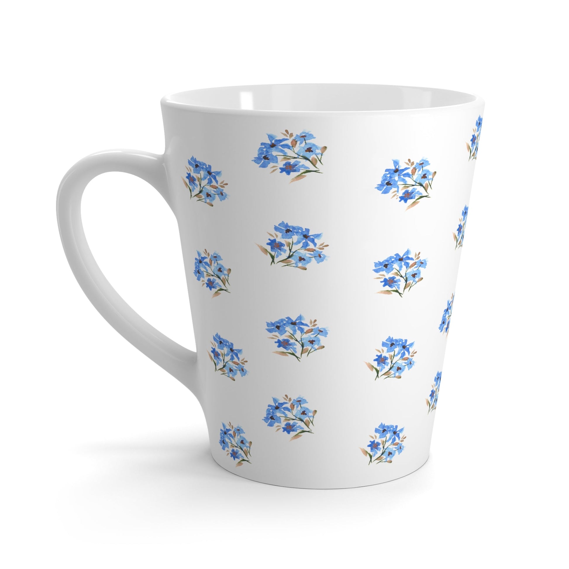 350 mL / 12oz Fine Art Watercolor Latte Mug, CALM-1405