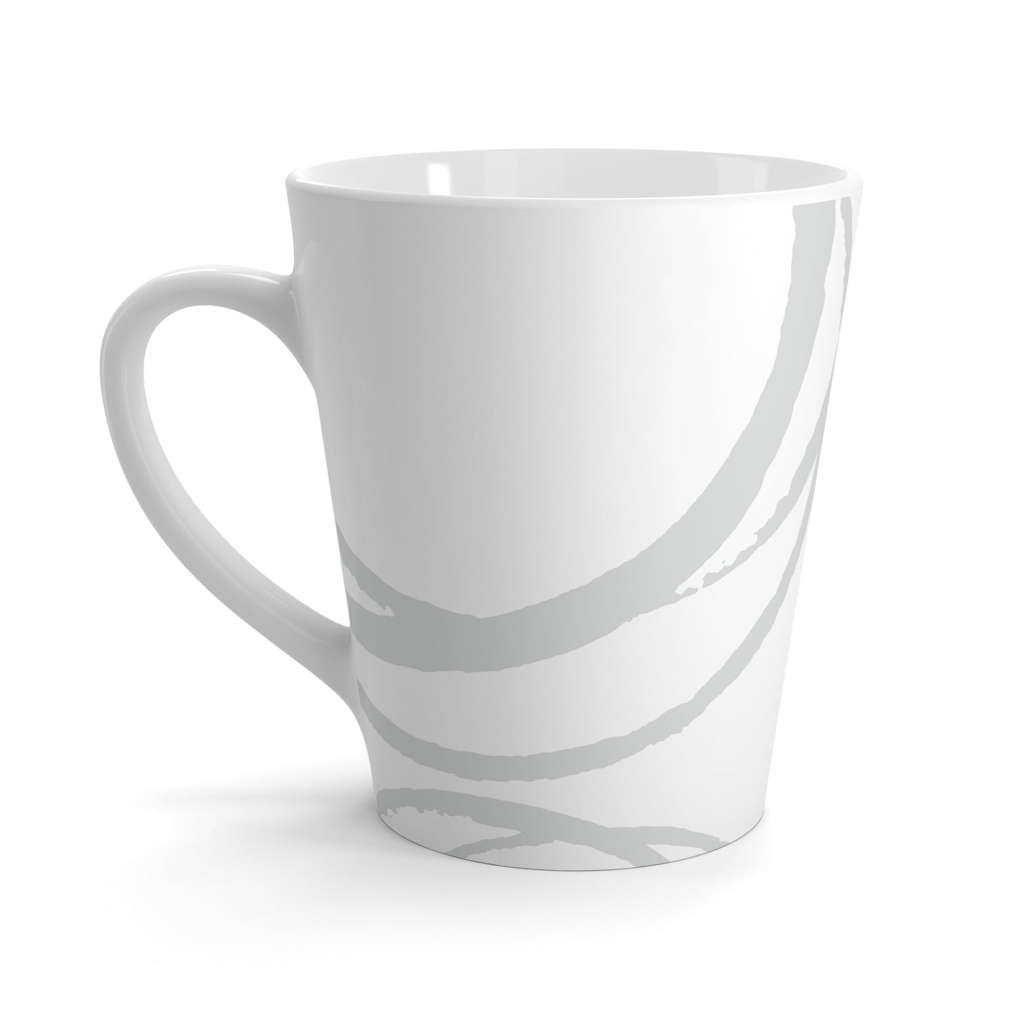 350 mL / 12oz Graphic Art Latte Mug | CALM-1214-533-112