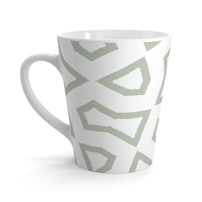 350 mL / 12oz Graphic Art Latte Mug | CALM-1052-250-392