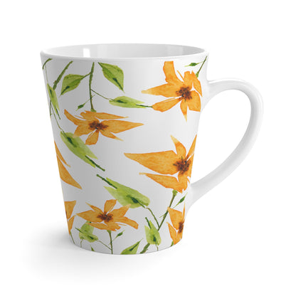 350 mL / 12oz Fine Art Watercolor Latte Mug, CALM-1394