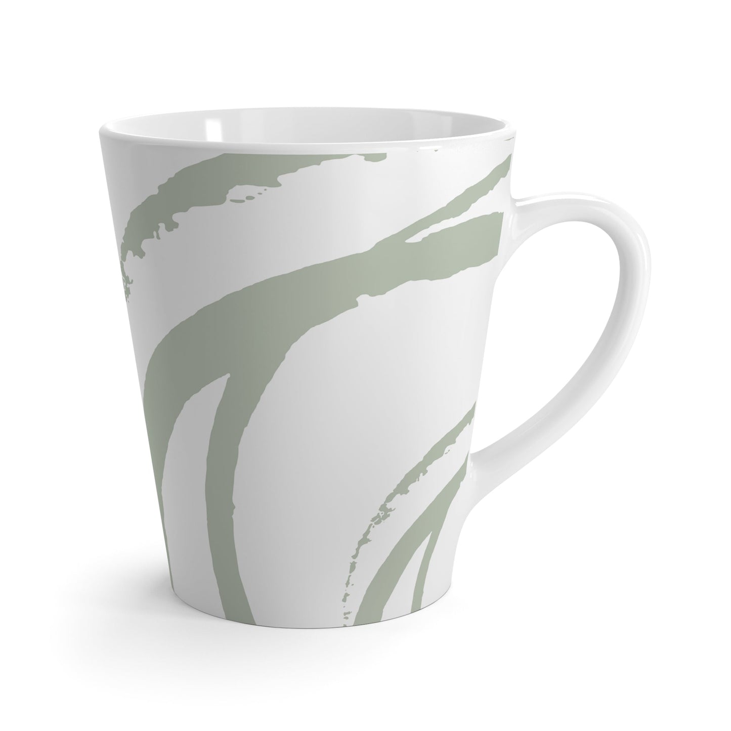 350 mL / 12oz Graphic Art Latte Mug | CALM-1052-250-112