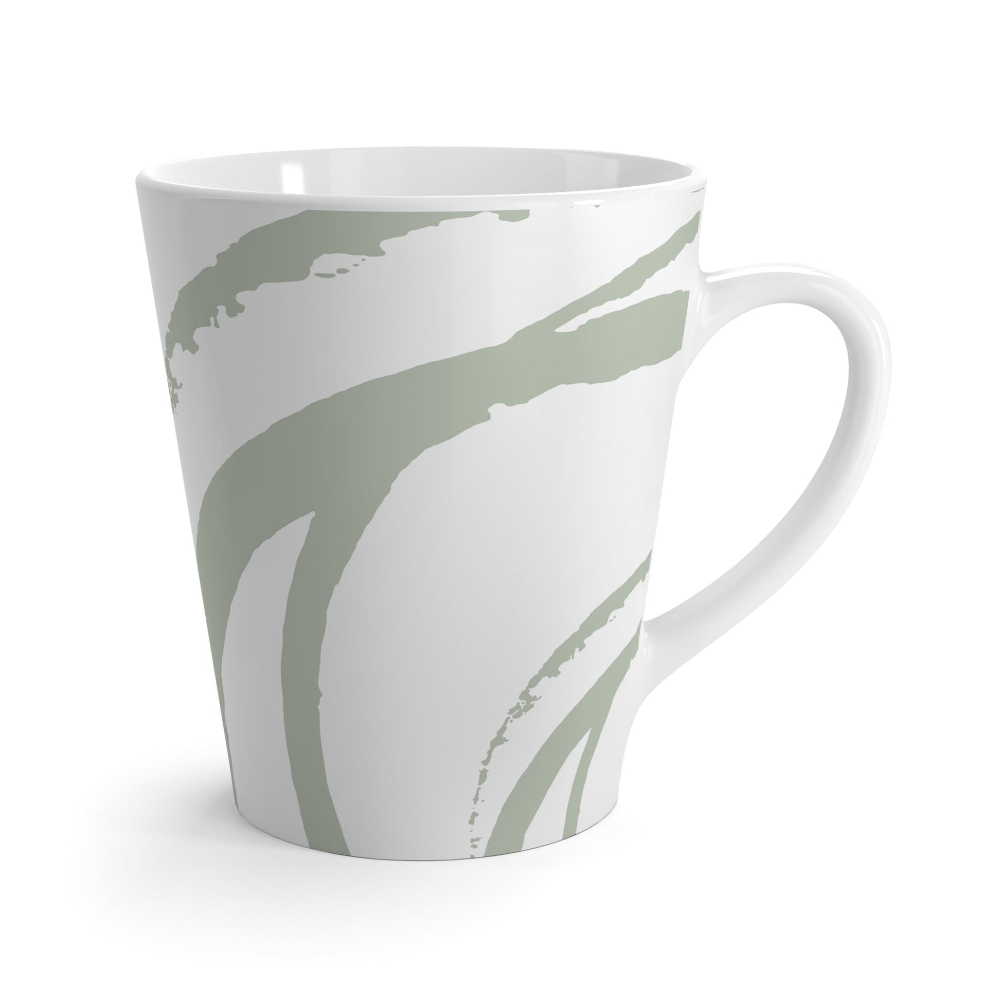 350 mL / 12oz Graphic Art Latte Mug | CALM-1052-250-112