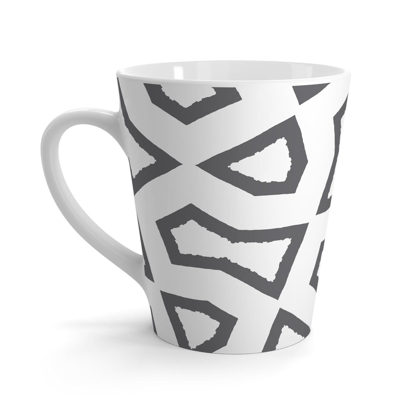 350 mL / 12oz Graphic Art Latte Mug | CALM-1201-167-392