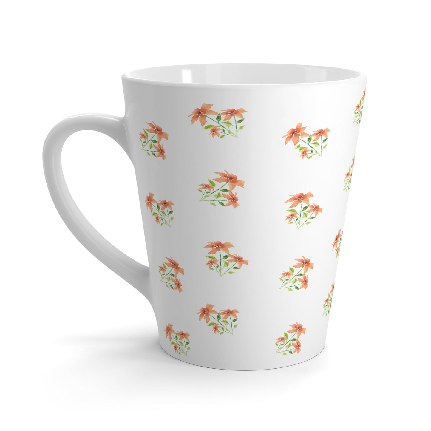 350 mL / 12oz Fine Art Watercolor Latte Mug, CALM-1385