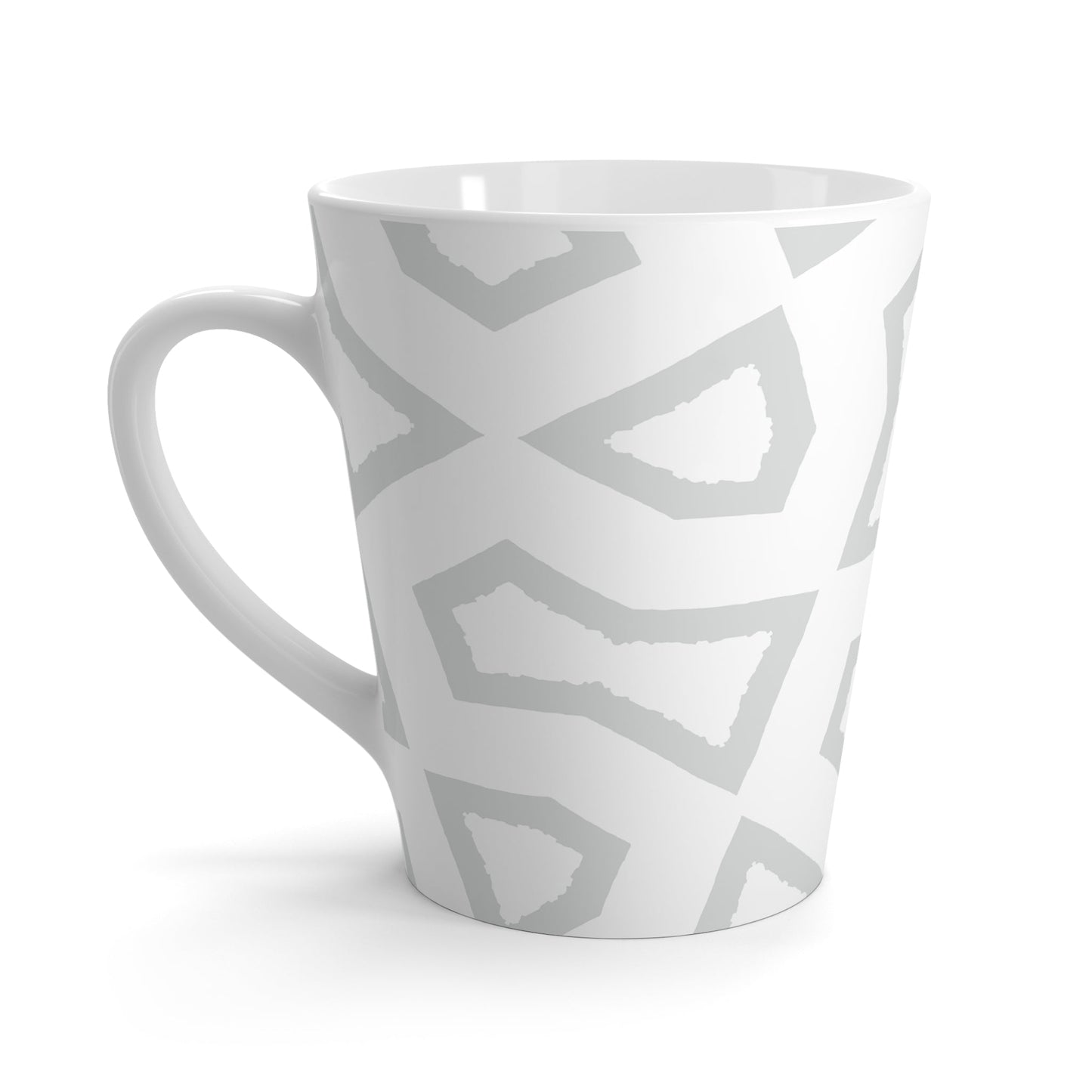 350 mL / 12oz Graphic Art Latte Mug | CALM-1214-533-392