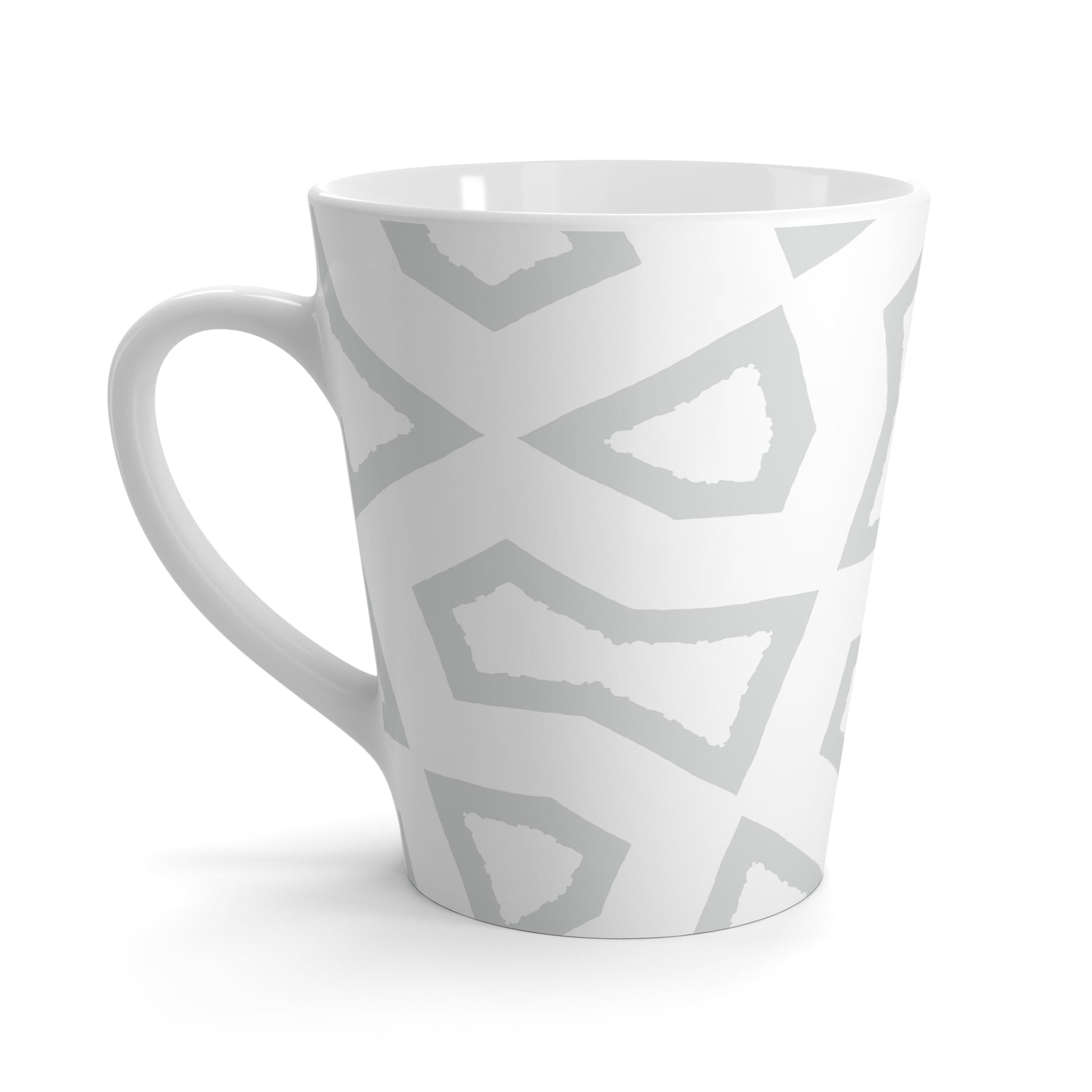 350 mL / 12oz Graphic Art Latte Mug | CALM-1214-533-392