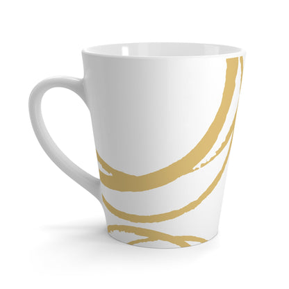 350 mL / 12oz Graphic Art Latte Mug | CALM-1381-275-112