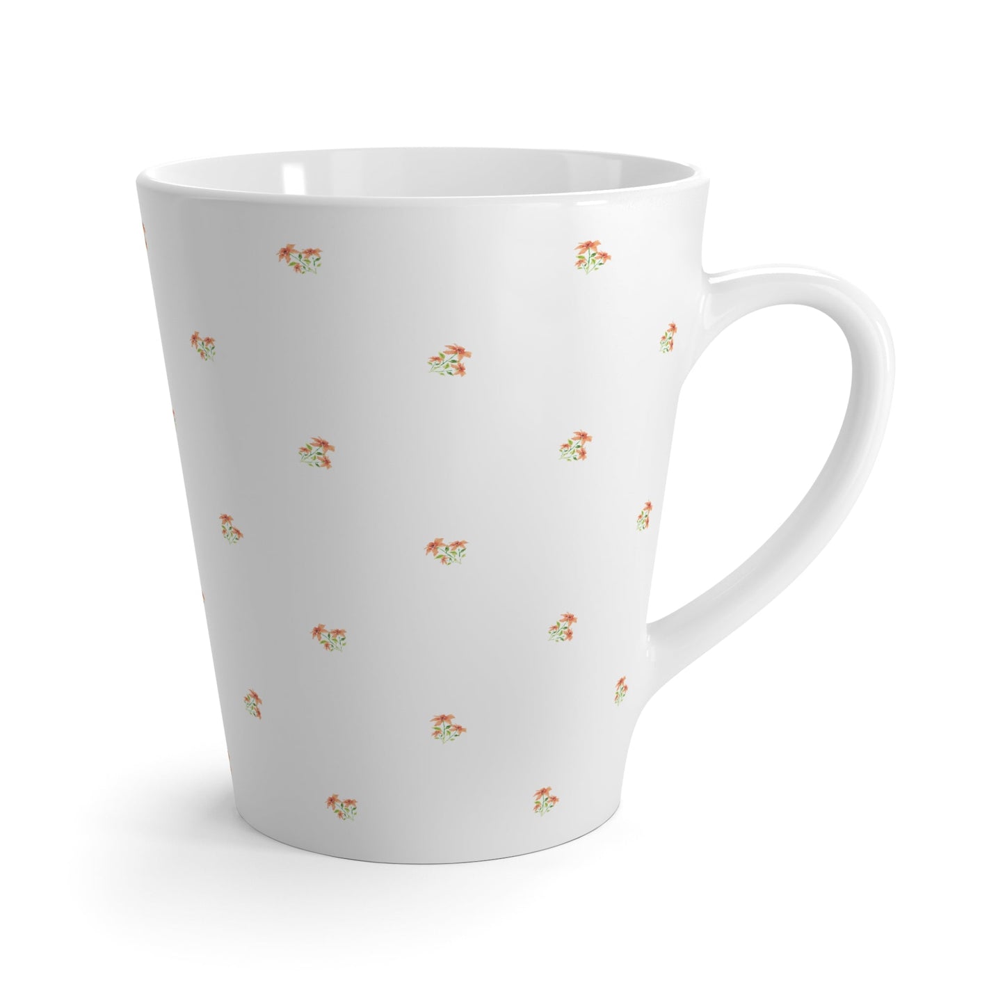 350 mL / 12oz Fine Art Watercolor Latte Mug, CALM-1386