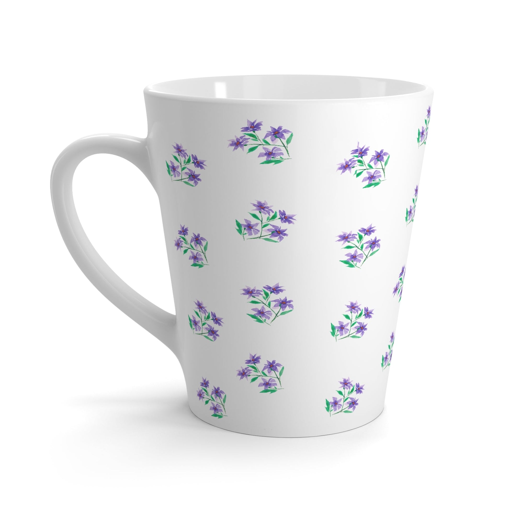 350 mL / 12oz Fine Art Watercolor Latte Mug, CALM-1355