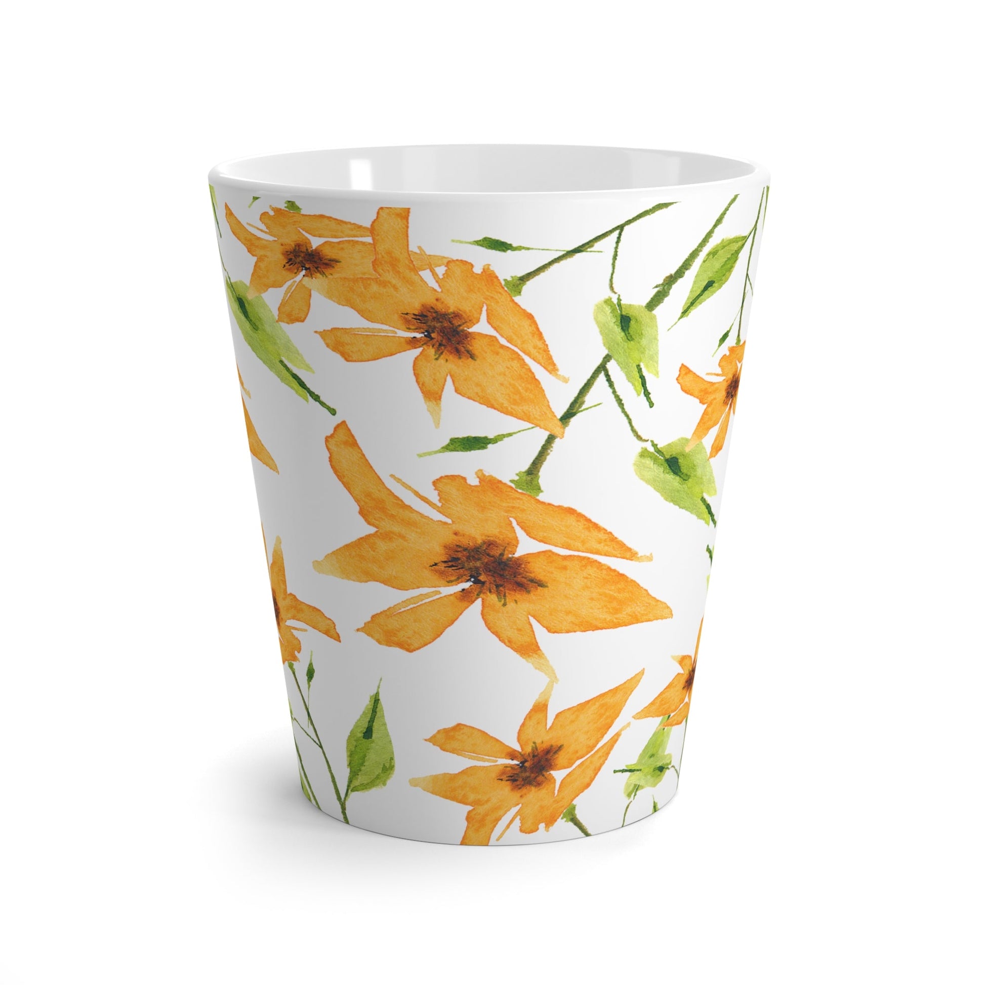 350 mL / 12oz Fine Art Watercolor Latte Mug, CALM-1394