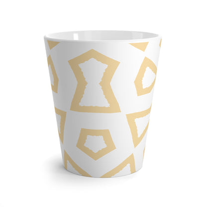 350 mL / 12oz Graphic Art Latte Mug | CALM-1136-467-392
