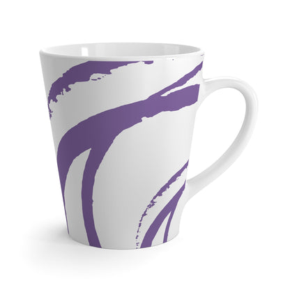 350 mL / 12oz Graphic Art Latte Mug | CALM-1072-175-112