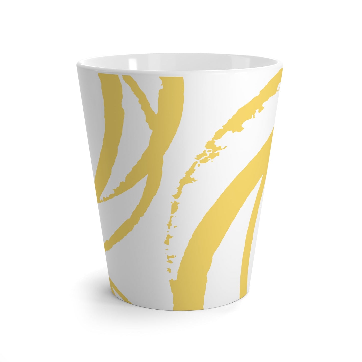 350 mL / 12oz Graphic Art Latte Mug | CALM-1381-100-112