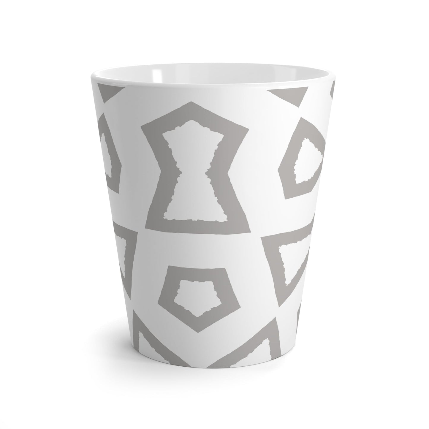350 mL / 12oz Graphic Art Latte Mug | CALM-1171-133-392