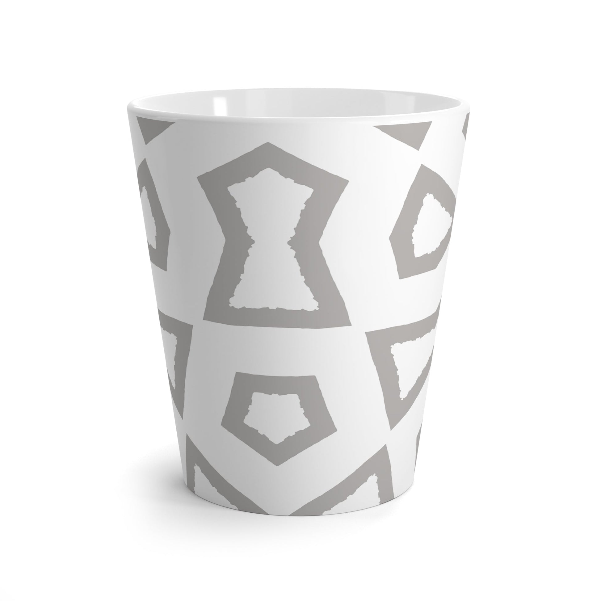 350 mL / 12oz Graphic Art Latte Mug | CALM-1171-133-392