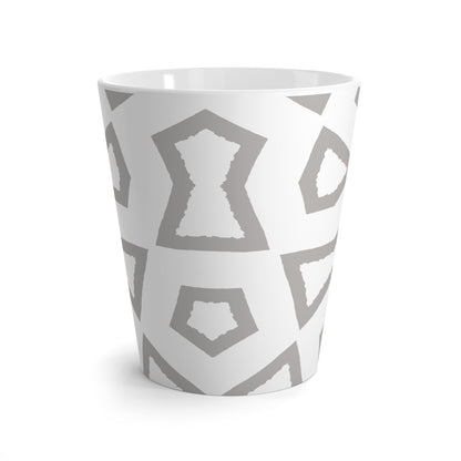 350 mL / 12oz Graphic Art Latte Mug | CALM-1171-133-392