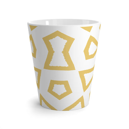 350 mL / 12oz Graphic Art Latte Mug | CALM-1042-767-392