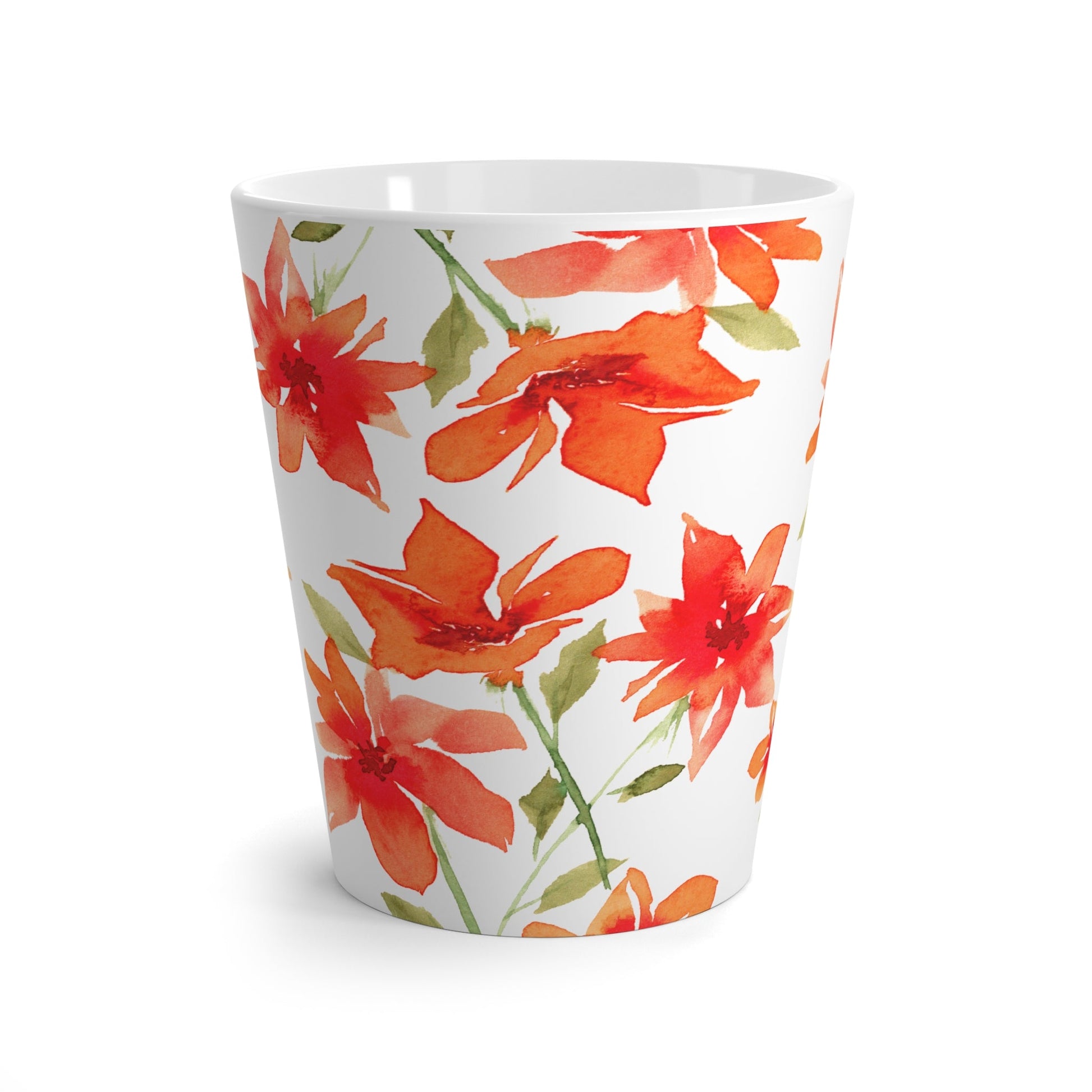 350 mL / 12oz Fine Art Watercolor Latte Mug, CALM-1414