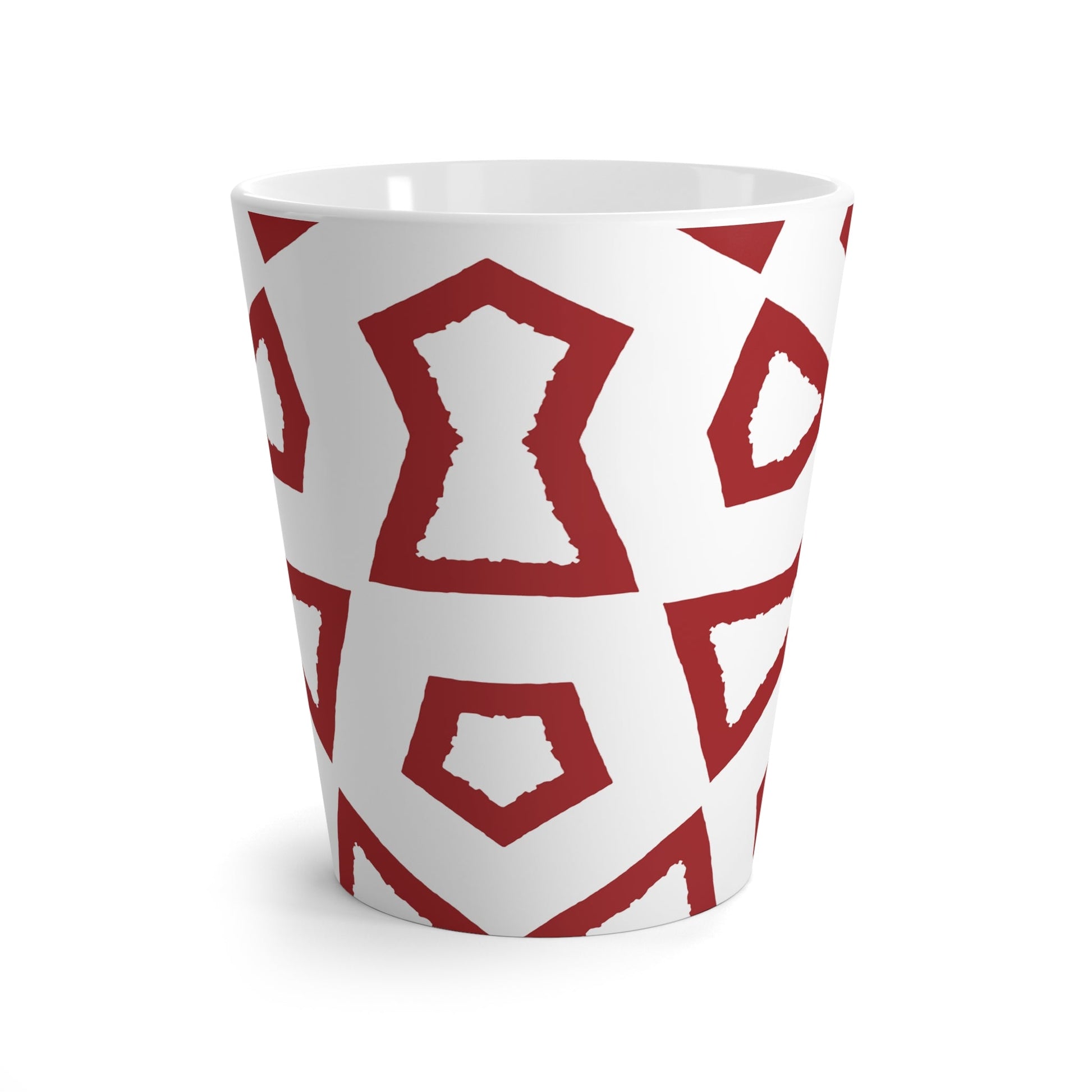 350 mL / 12oz Graphic Art Latte Mug | CALM-1191-100-392