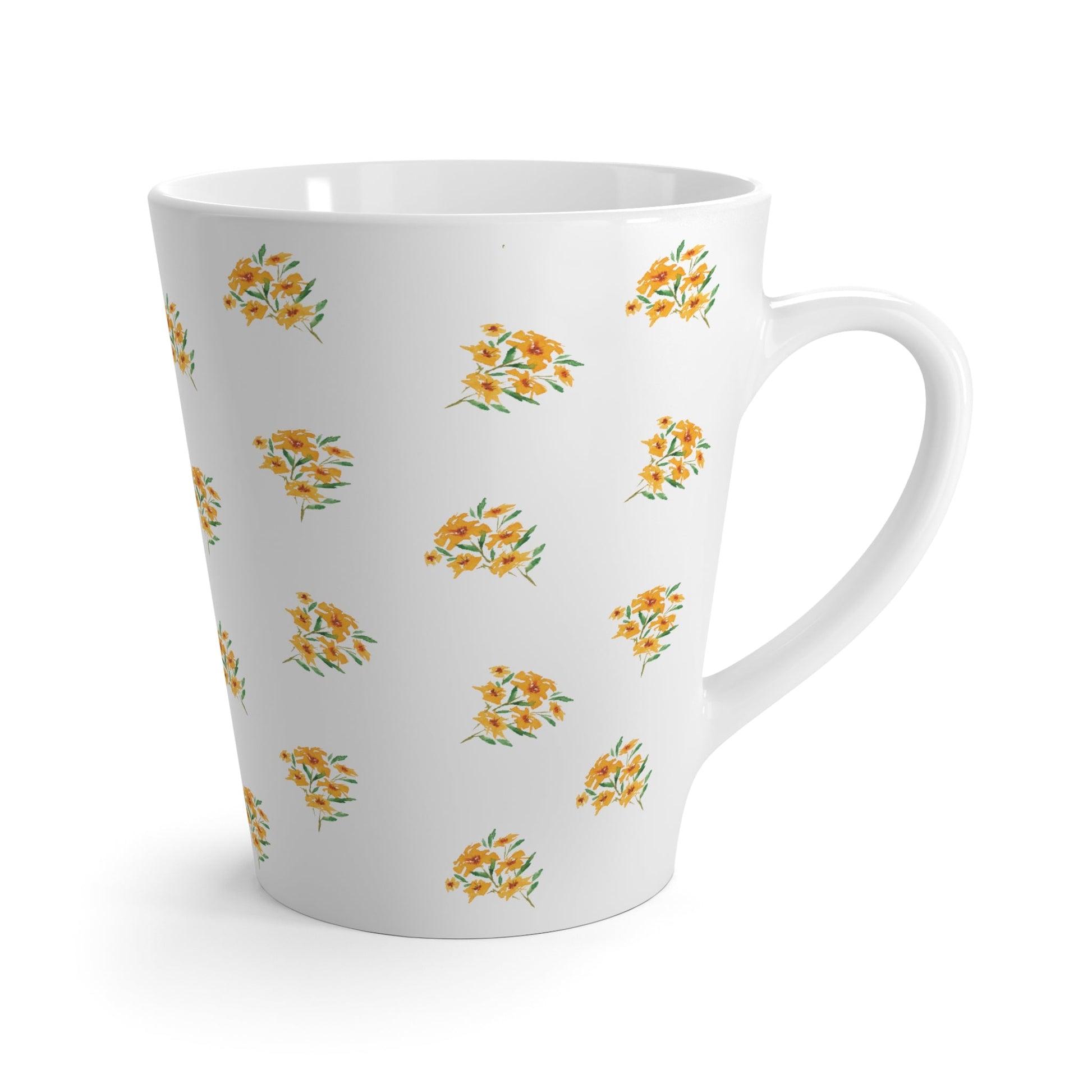 350 mL / 12oz Fine Art Watercolor Latte Mug, CALM-1315