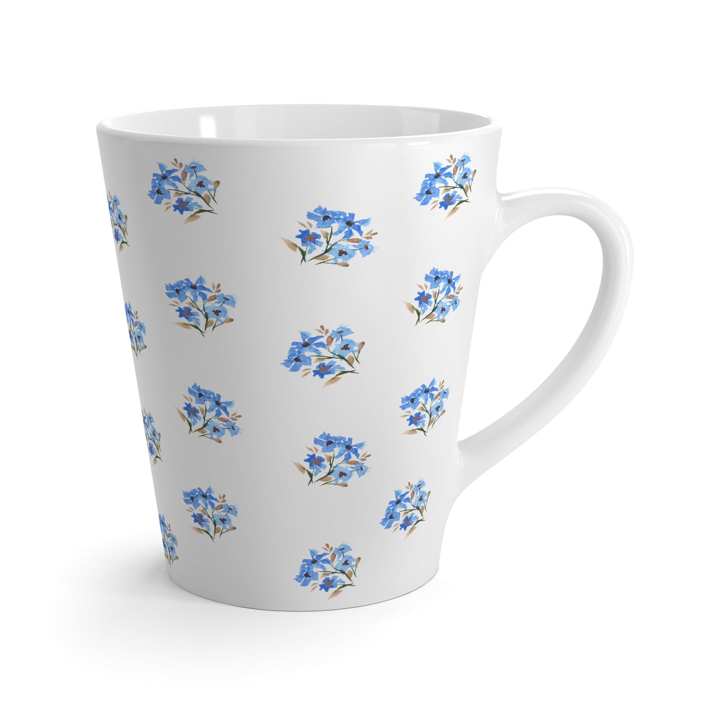 350 mL / 12oz Fine Art Watercolor Latte Mug, CALM-1405