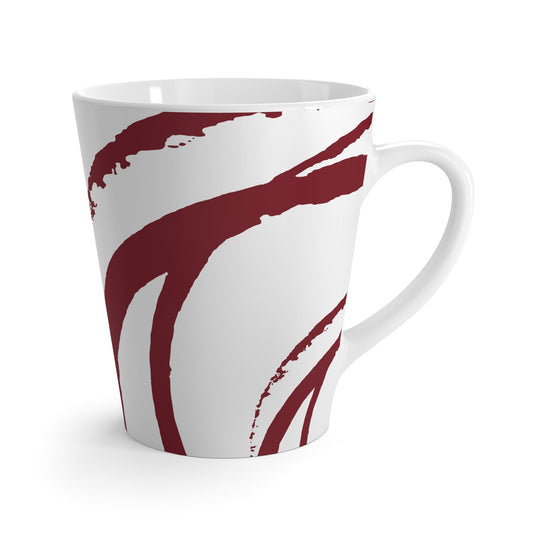 350 mL / 12oz Graphic Art Latte Mug | CALM-1281-112