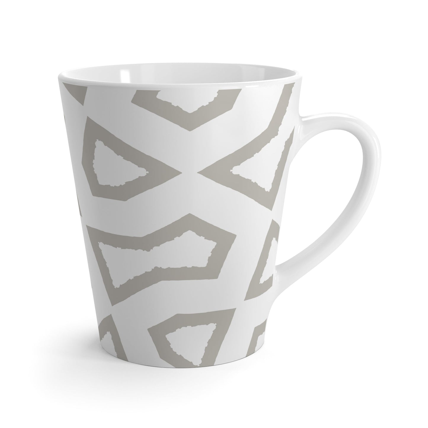 350 mL / 12oz Graphic Art Latte Mug | CALM-1192-500-392
