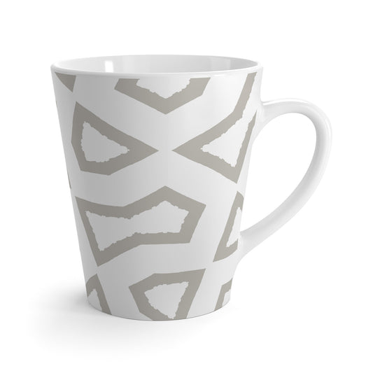 350 mL / 12oz Graphic Art Latte Mug | CALM-1192-500-392