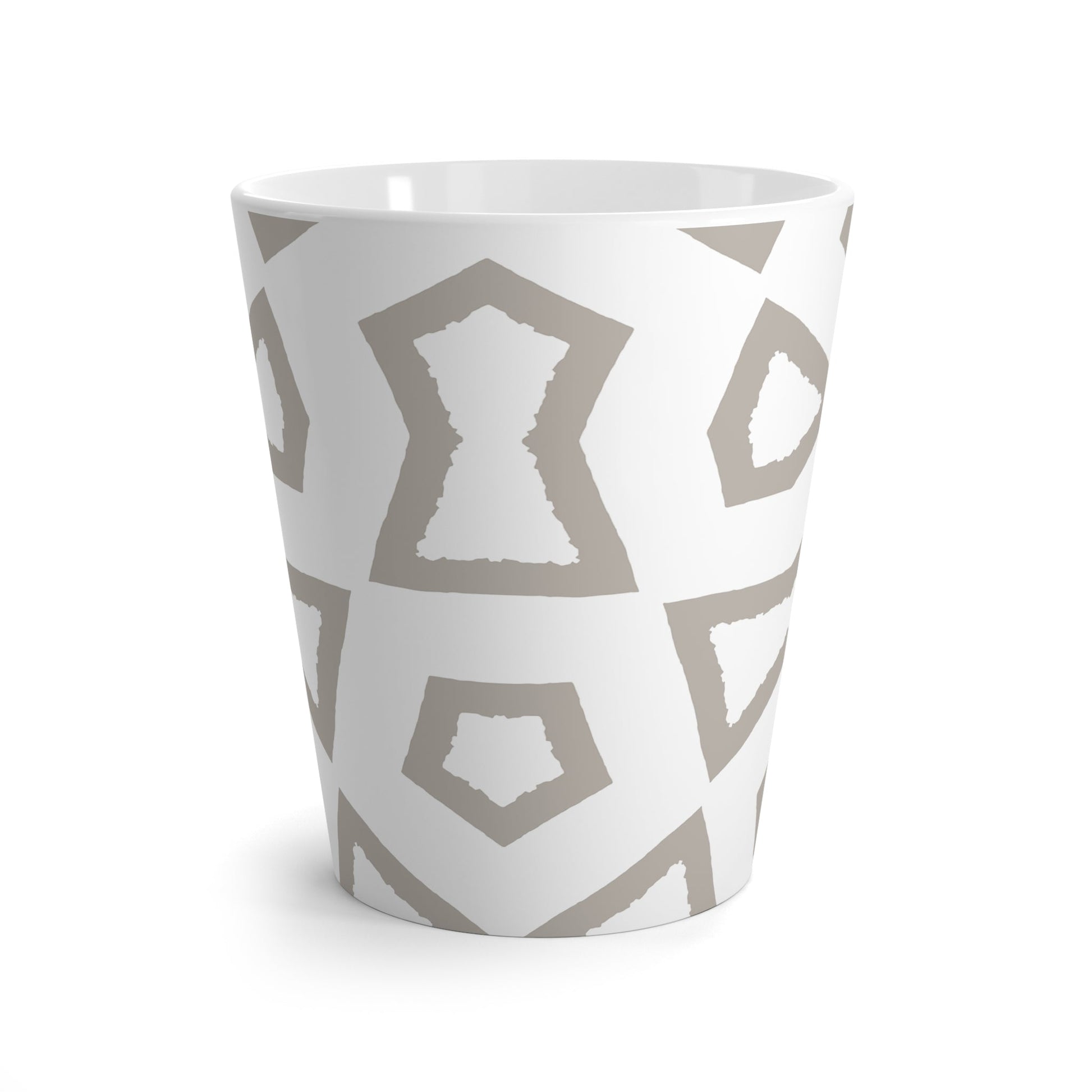 350 mL / 12oz Graphic Art Latte Mug | CALM-1202-200-392