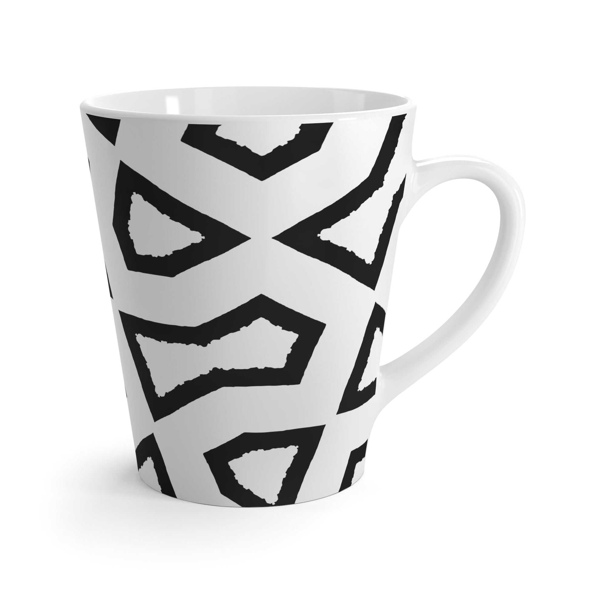 350 mL / 12oz Graphic Art Latte Mug | CALM-1010-392