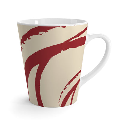 350 mL / 12oz Graphic Art Latte Mug | CALM-1031-100-112
