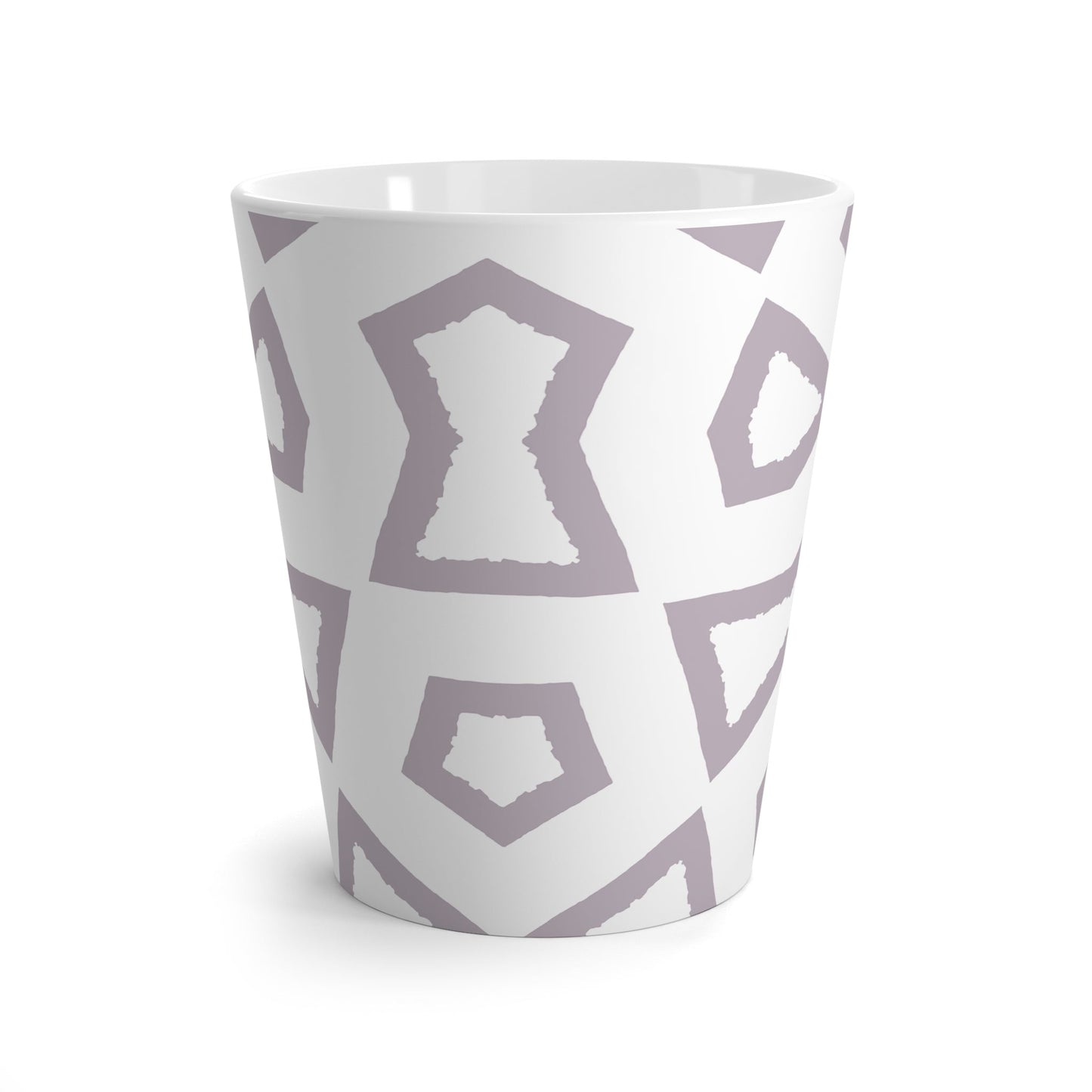 350 mL / 12oz Graphic Art Latte Mug | CALM-1182-133-392