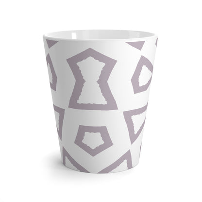 350 mL / 12oz Graphic Art Latte Mug | CALM-1182-133-392