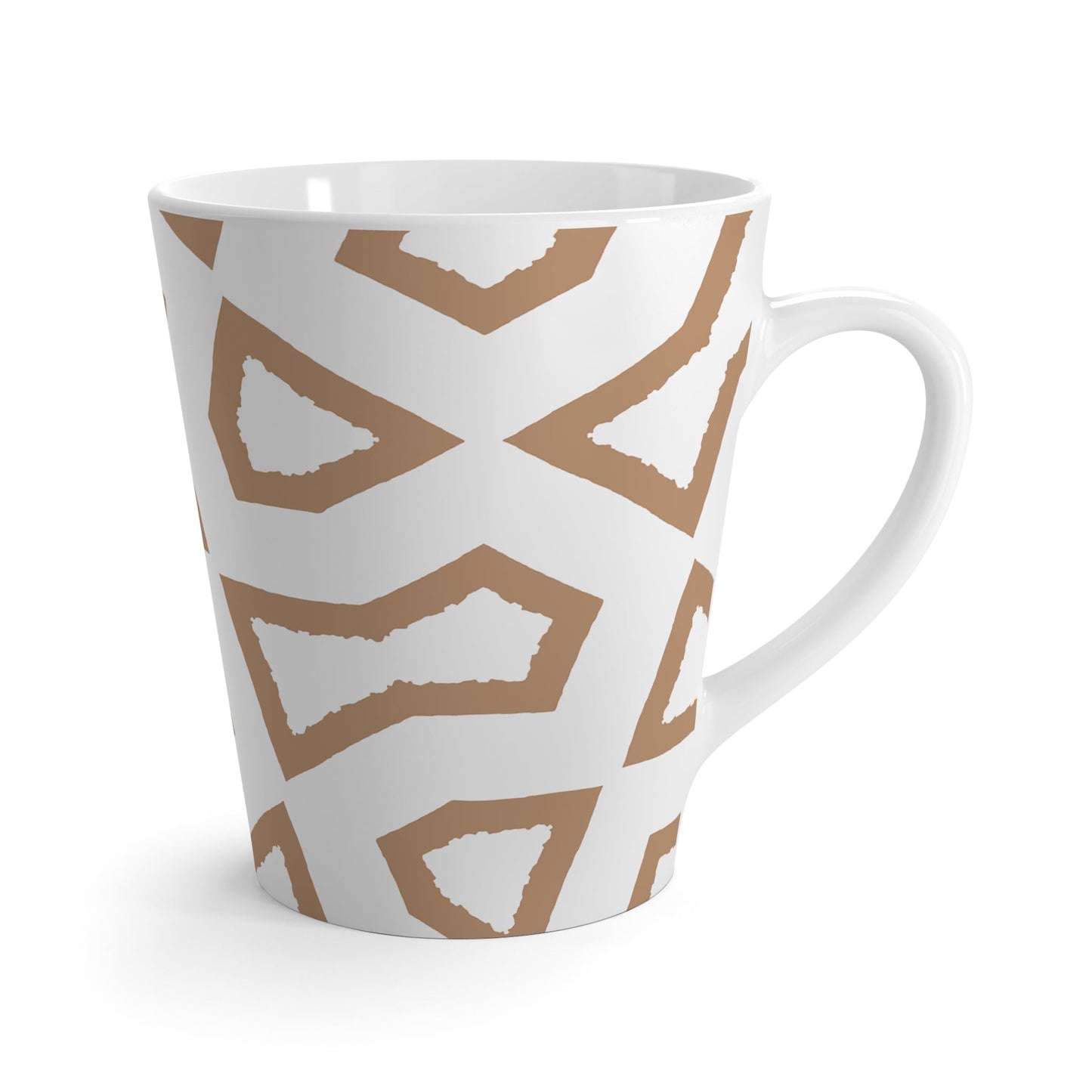 350 mL / 12oz Graphic Art Latte Mug | CALM-1222-300-392
