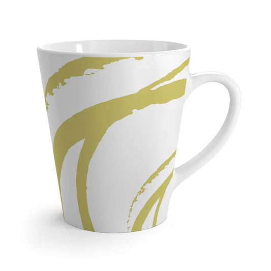 350 mL / 12oz Graphic Art Latte Mug | CALM-1142-300-112