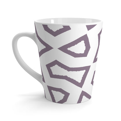 350 mL / 12oz Graphic Art Latte Mug | CALM-1181-167-392