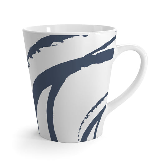 350 mL / 12oz Graphic Art Latte Mug | CALM-1162-200-112